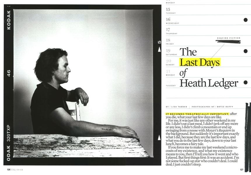 Classic Reissue: This is Not Heath Ledger’s Diary
