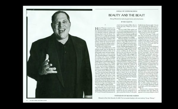 Classic Reissue: The Weinstein in the Room