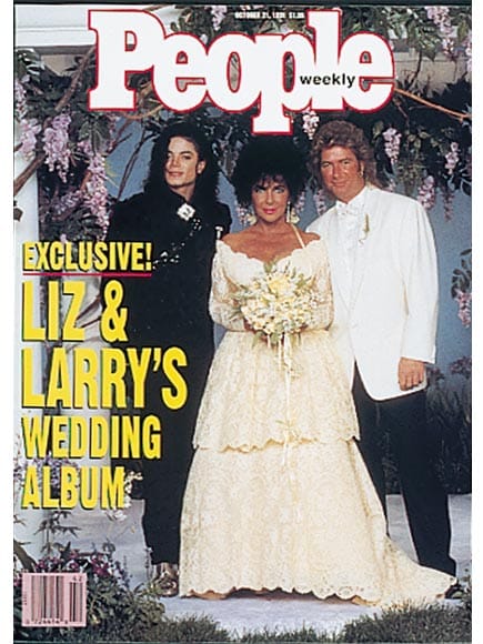 Do You Remember: Elizabeth Taylor’s 8th Wedding (Co-Starring Michael Jackson and a Five-Tier Chocolate Cake)