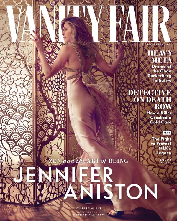 Profiled: Jennifer Aniston is Zen for Vanity Fair