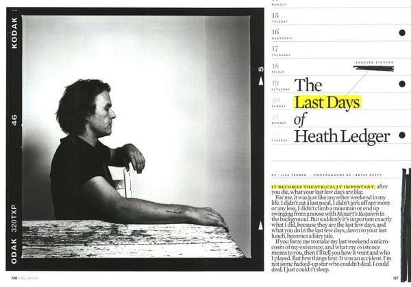 Classic Reissue: This is Not Heath Ledger’s Diary